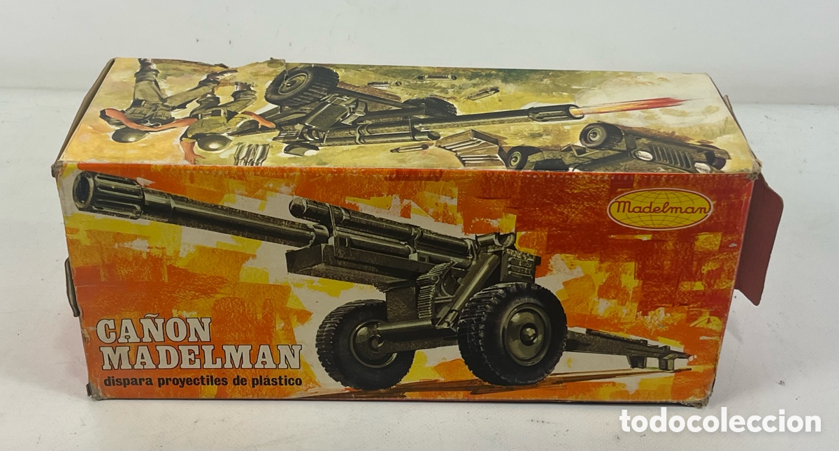 Madelman: CA&Ntilde;&Oacute;N MADELMAN CON SU CAJA ORIGINAL - Foto 6
