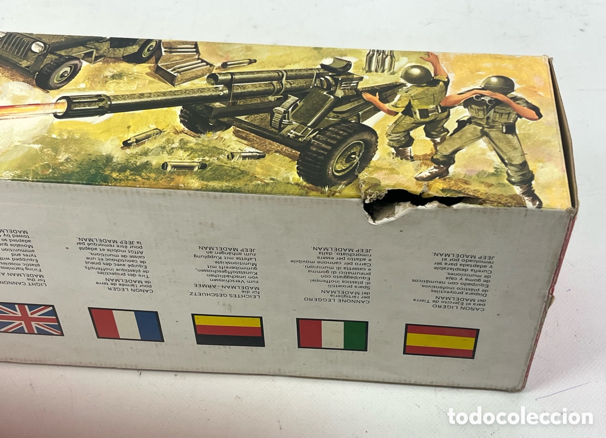 Madelman: CA&Ntilde;&Oacute;N MADELMAN CON SU CAJA ORIGINAL - Foto 7
