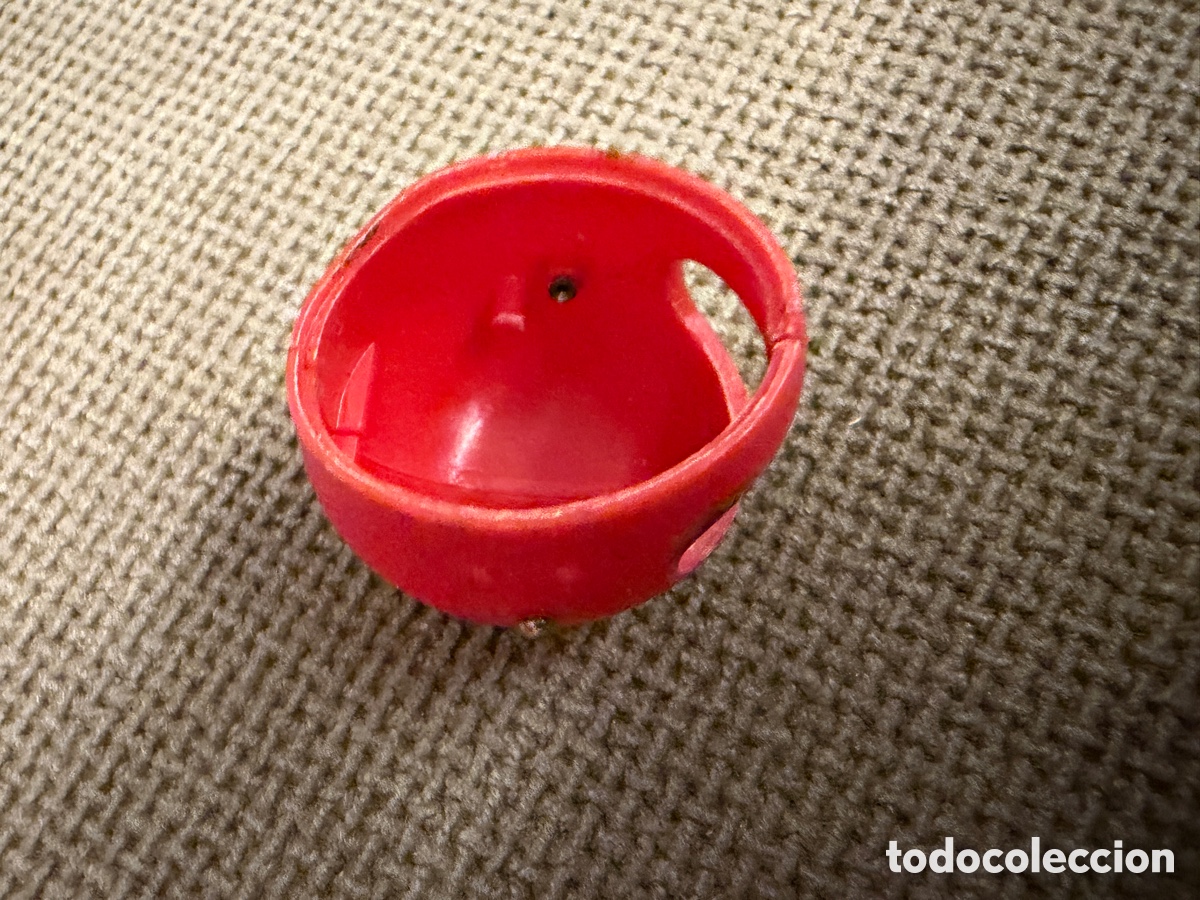 Madelman: Casco de moto ROJO MADELMAN INCOMPLETO - Foto 4