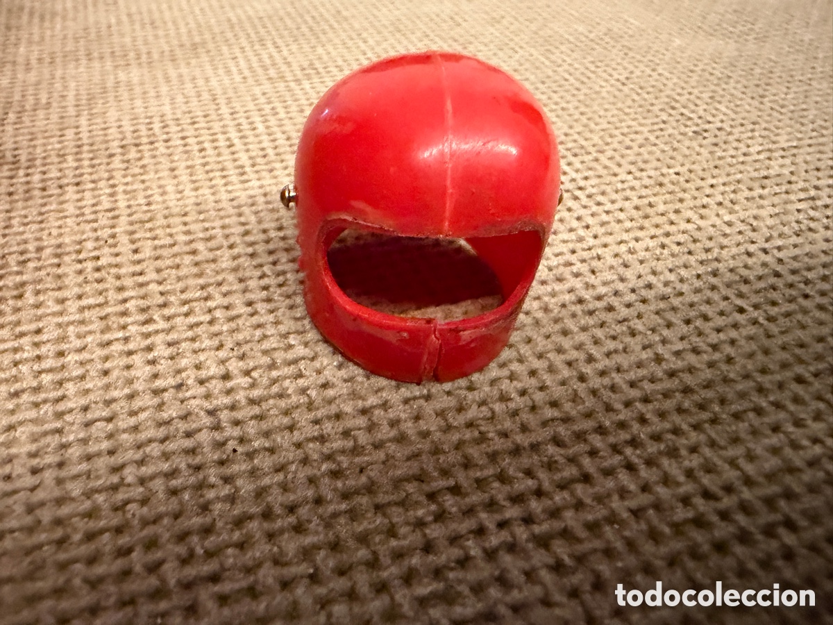 Madelman: Casco de moto ROJO MADELMAN INCOMPLETO - Foto 7