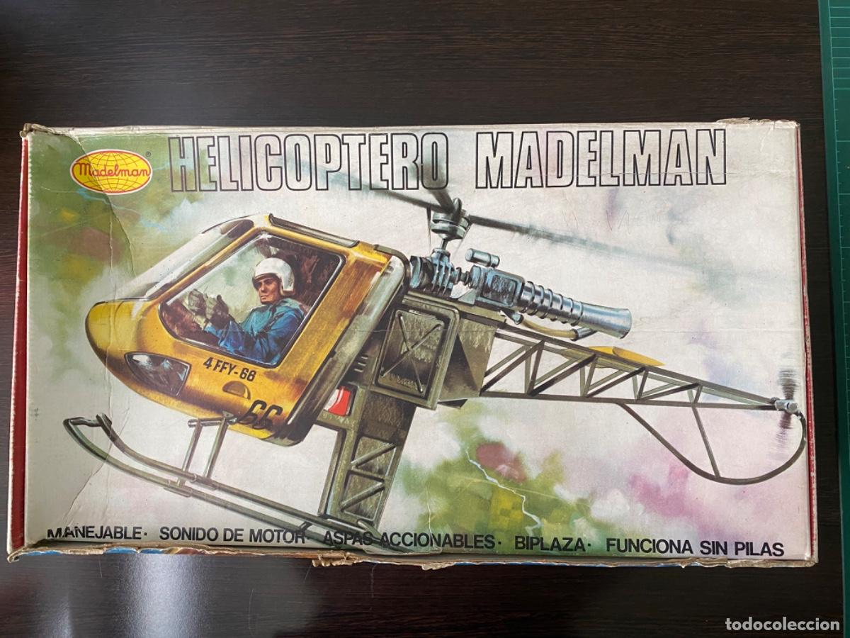 Madelman: Helic&oacute;ptero militar Madelman con caja