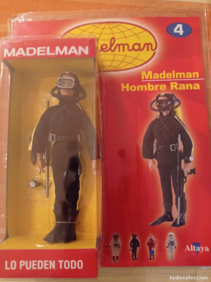 Madelman: MU&Ntilde;ECO MADELMAN.- Hombre Rana en su blister.
