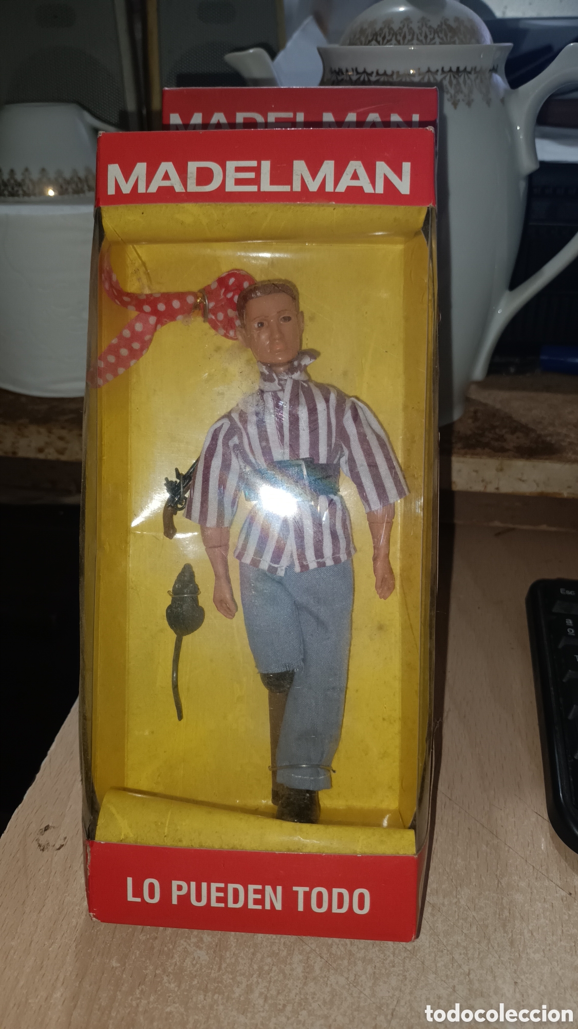 Madelman: Madelman pirata pata palo, de Altaya, nuevo en su embalaje