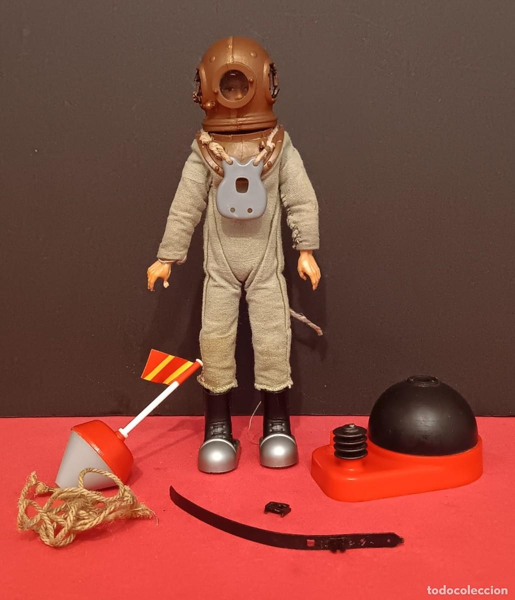 Madelman: ANTIGUA FIGURA MADELMAN EQUIPO BUZO ORIGINAL