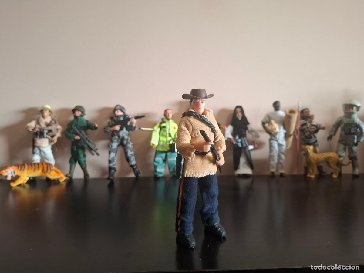 Madelman: Madelman MDE oeste far west colono vaquero con escopeta, revolver y canana
