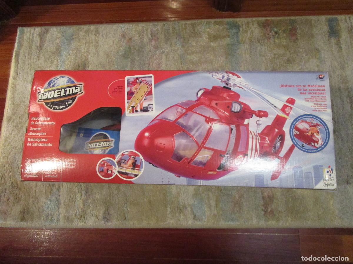 Madelman: Helic&oacute;ptero de rescate salvamento Madelman