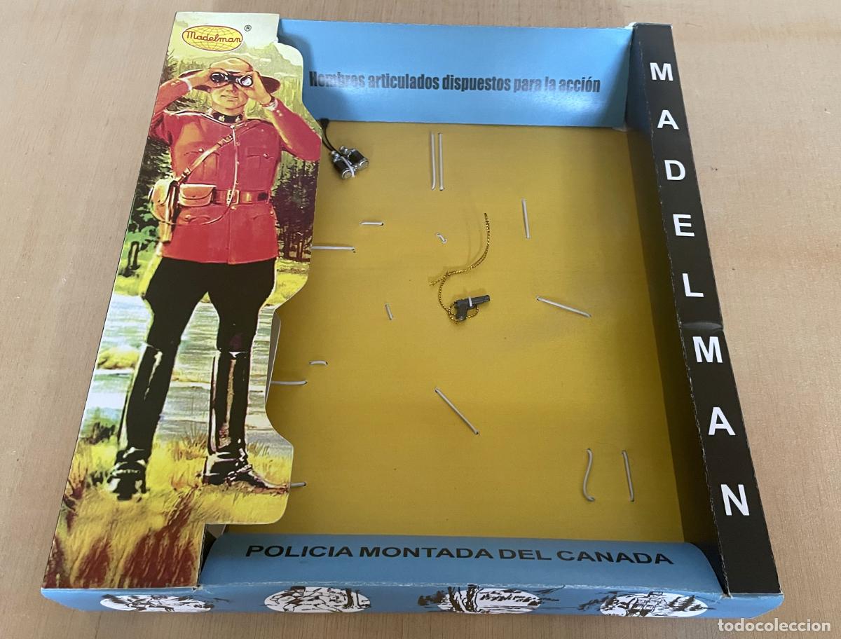Madelman: MADELMAN REPRO - CAJA EQUIPO B&Aacute;SICO POLIC&Iacute;A MONTADA CANAD&Aacute; - EXCELENTE ESTADO