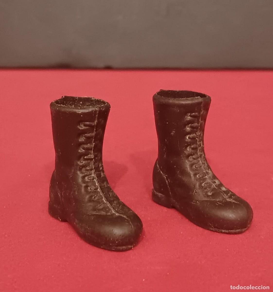 Madelman: BOTAS MARRONES MILITAR FIGURA MADELMAN ORIGINAL VINTAGE