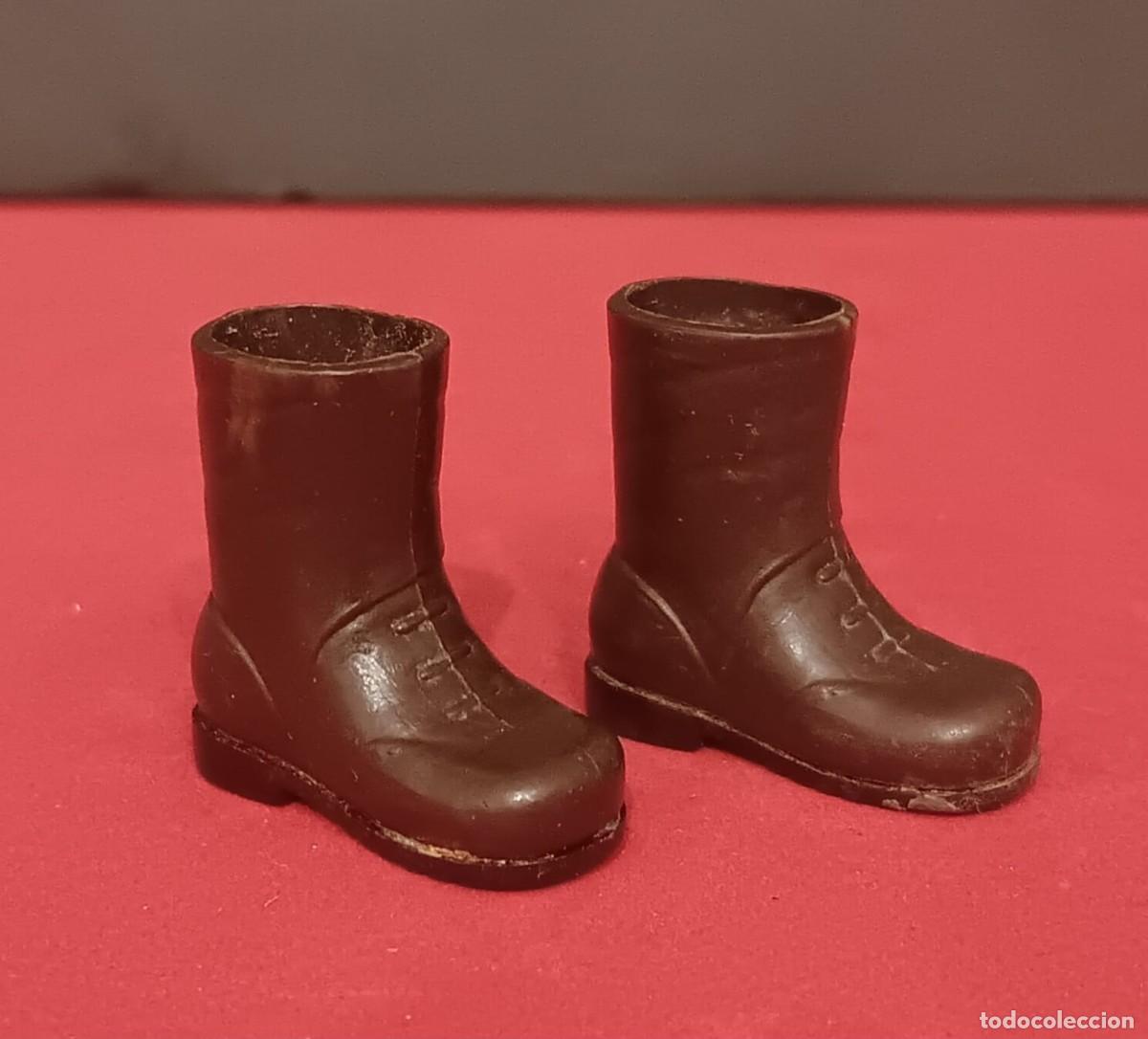 Madelman: BOTAS MARRONES MILITAR FIGURA MADELMAN ORIGINAL VINTAGE