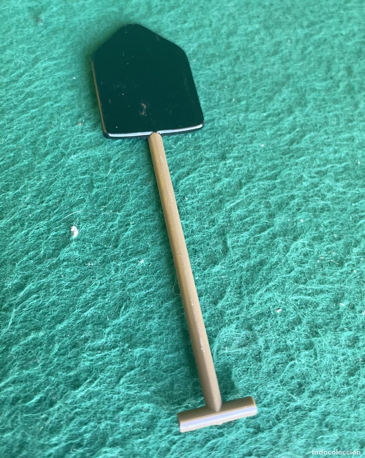 Madelman: MADELMAN ORIGINAL 1&ordf; - PALA TROPA MONTA&Ntilde;A ZAPADOR ESPELE&Oacute;LOGO - PERFECTO ESTADO