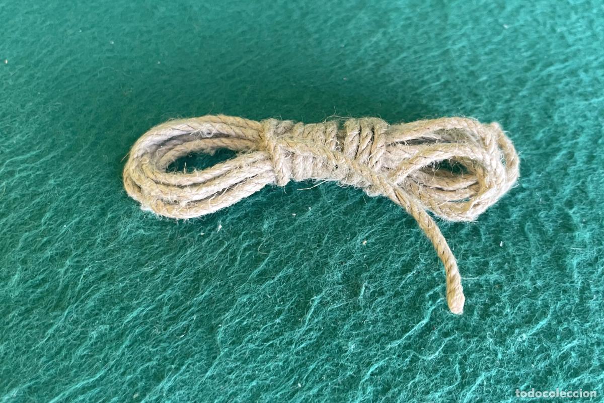 Madelman: MADELMAN ORIGINAL 1&ordf; - CUERDA SOGA TROPA MONTA&Ntilde;A ESPELE&Oacute;LOGO - BUEN ESTADO