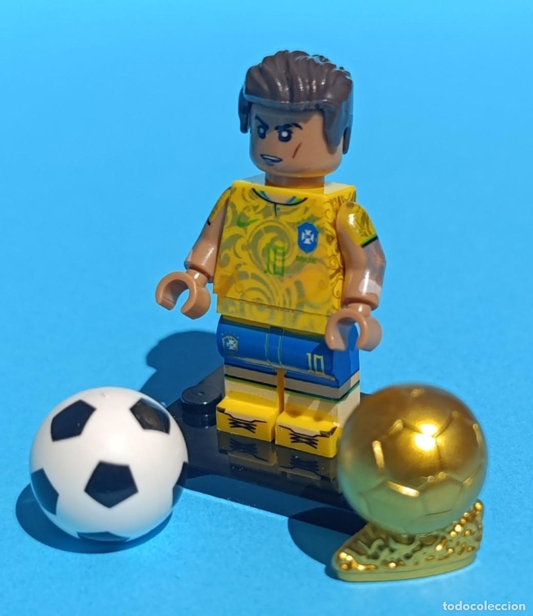 Madelman: Neymar J&uacute;nior (Futebol) Minifigura Figura Minifigure Figure Minifig Mu&ntilde;eco