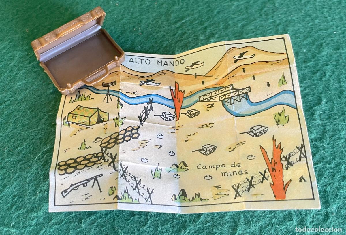 Madelman: MADELMAN ORIGINAL 1&ordf; - MALET&Iacute;N CON MAPA ALTO MANDO - PERFECTO ESTADO
