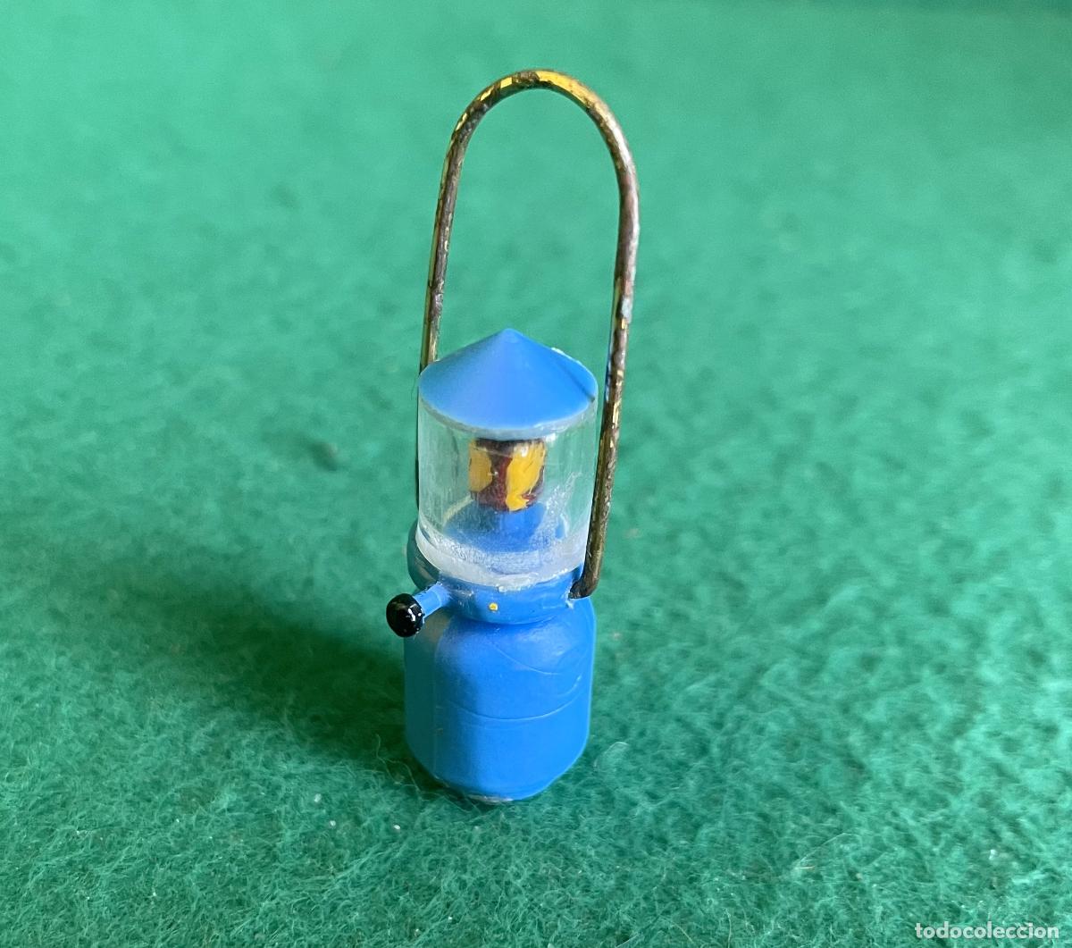 Madelman: MADELMAN ORIGINAL 1&ordf; - FAROL L&Aacute;MPARA AZUL ALTO MANDO - EXCELENTE ESTADO