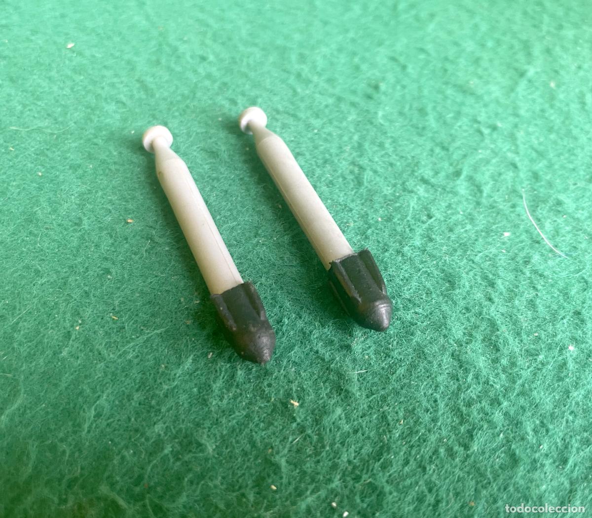 Madelman: MADELMAN ORIGINAL 1&ordf; - 2 GRANADAS CLARITAS PROYECTILES BAZOOKA - PERFECTO ESTADO