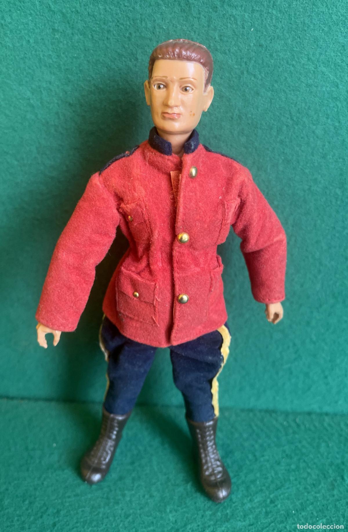Madelman: MADELMAN ORIGINAL 1&ordf; - MAN MANIQU&Iacute; POLIC&Iacute;A MONTADA CANAD&Aacute; - BUEN&Iacute;SIMO ESTADO
