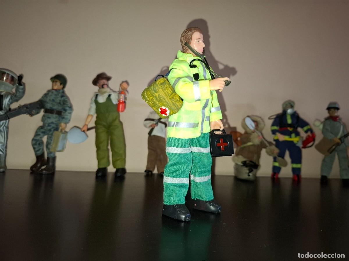 Madelman: Madelman MDE emergencias heroes sanitario medico SAMUR Alerta 112 con todos los accesorios