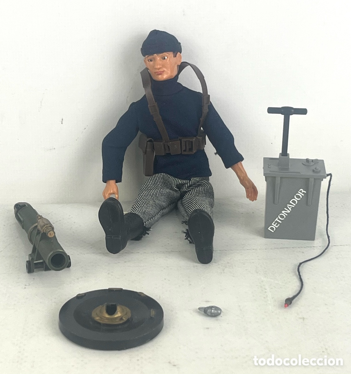 Madelman: MADELMAN GUERRILLERO 1&ordf; GENERACI&Oacute;N, CON ACCESORIOS