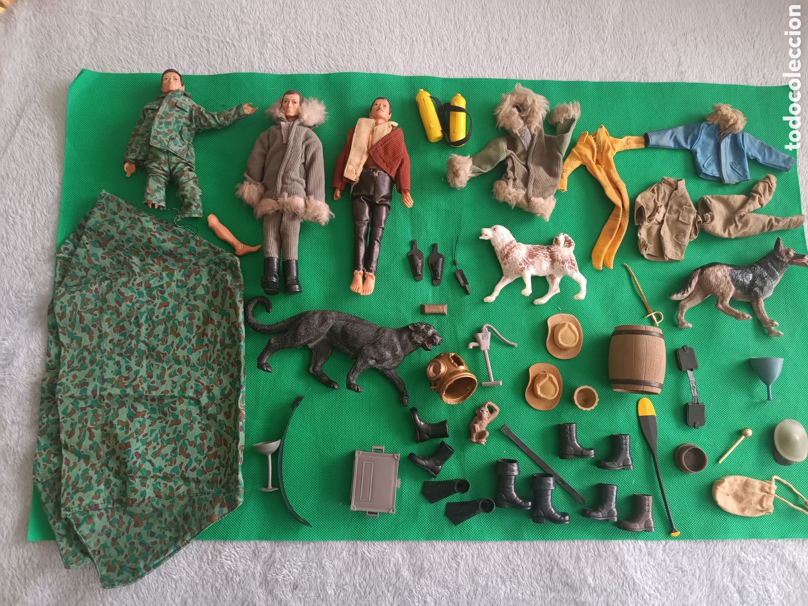 Madelman: Lote mu&ntilde;ecos y complementos Maldeman