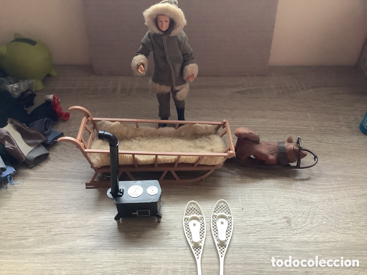 Madelman: Madelman Explorador Polar Artico con Trineo y Malamute