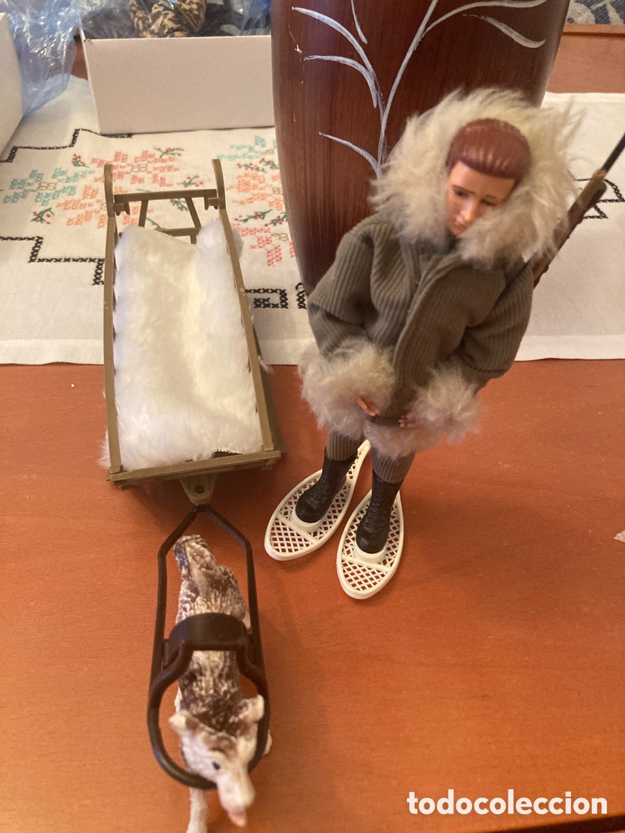 Madelman: Madelman primera Generaci&oacute;n Esquimal y trineo