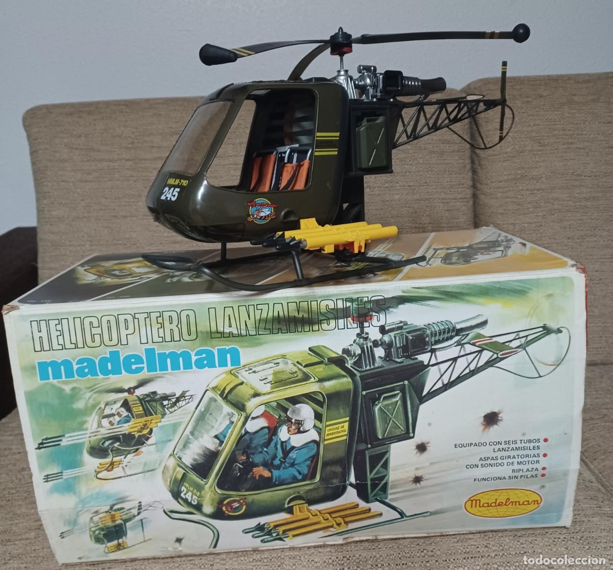 Madelman: Madelman Helic&oacute;ptero Lanzamisiles original