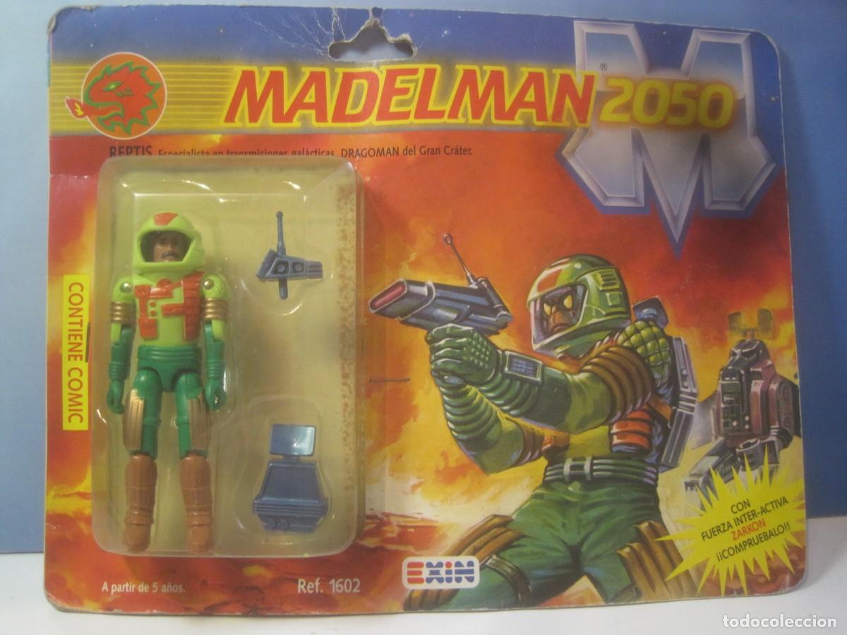 Madelman: MADELMAN 2050 REPTIS EXIN 1988 NUEVO EN BLISTER SIN COMIC REF.1602