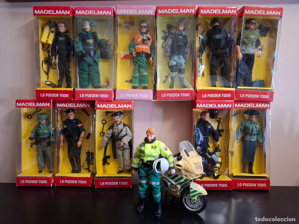 Madelman: Madelman MDE. Coleccion Guardia Civil Polic&iacute;a. Control Guardia Civil de Tr&aacute;fico.