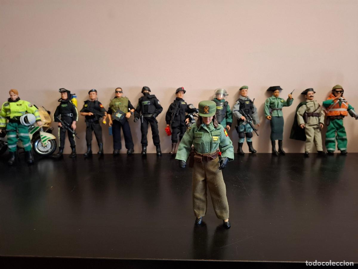 Madelman: Figura tipo Madelman MDE Colecci&oacute;n Guardia civil mujer policia benemerita madelwoman &uacute;nica