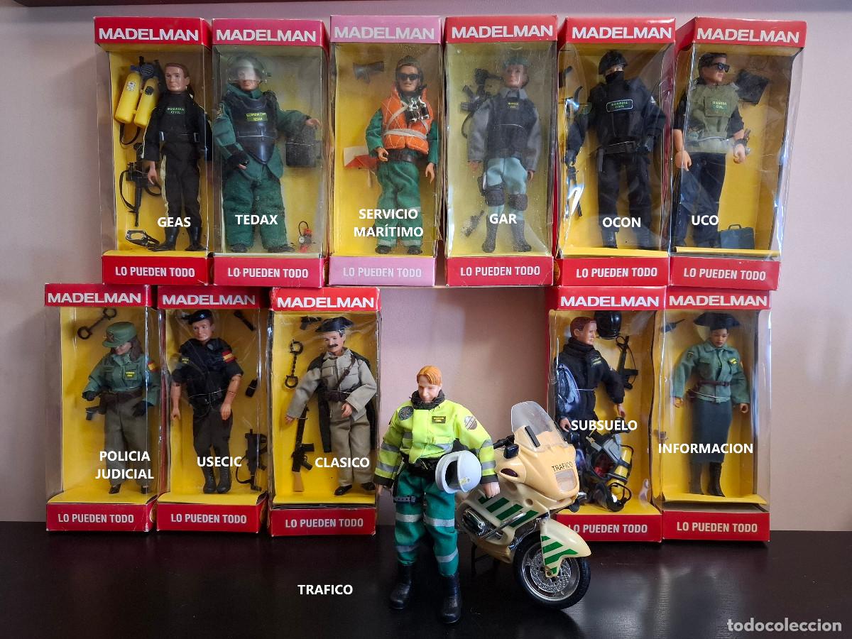 Madelman: Madelman MDE Colecci&oacute;n Guardia Civil. Agente Unidad Central Operativa UCO