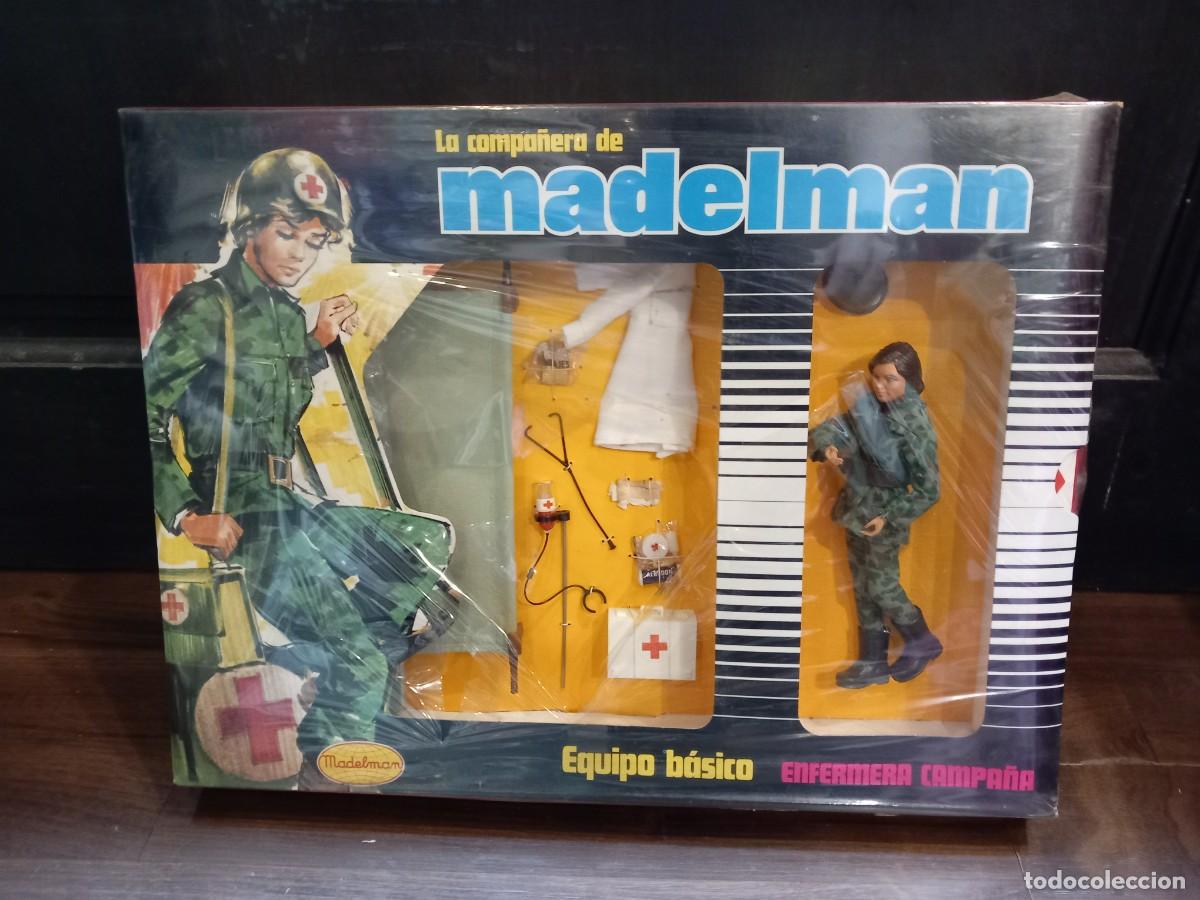 Madelman: MADELMAN ENFERMERA DE CAMPA&Ntilde;A REF 524 CON CAJA A ESTRENAR ORIGINAL DE &Eacute;POCA (G)