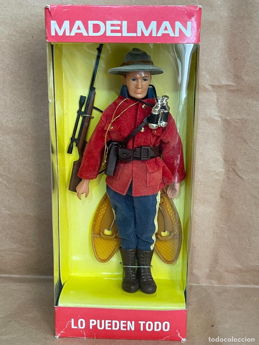Madelman: N&ordm;2 Madelman Polic&iacute;a Montada del Canad&aacute; Altaya Serie Oeste Aventura escala 1:12