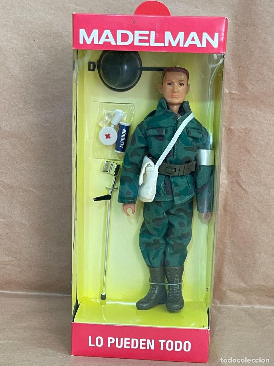 Madelman: N&ordm;10 Madelman Socorrista de Campa&ntilde;a Altaya Serie Militar Guerra escala 1:12 soldado cruz roja m&eacute;dico