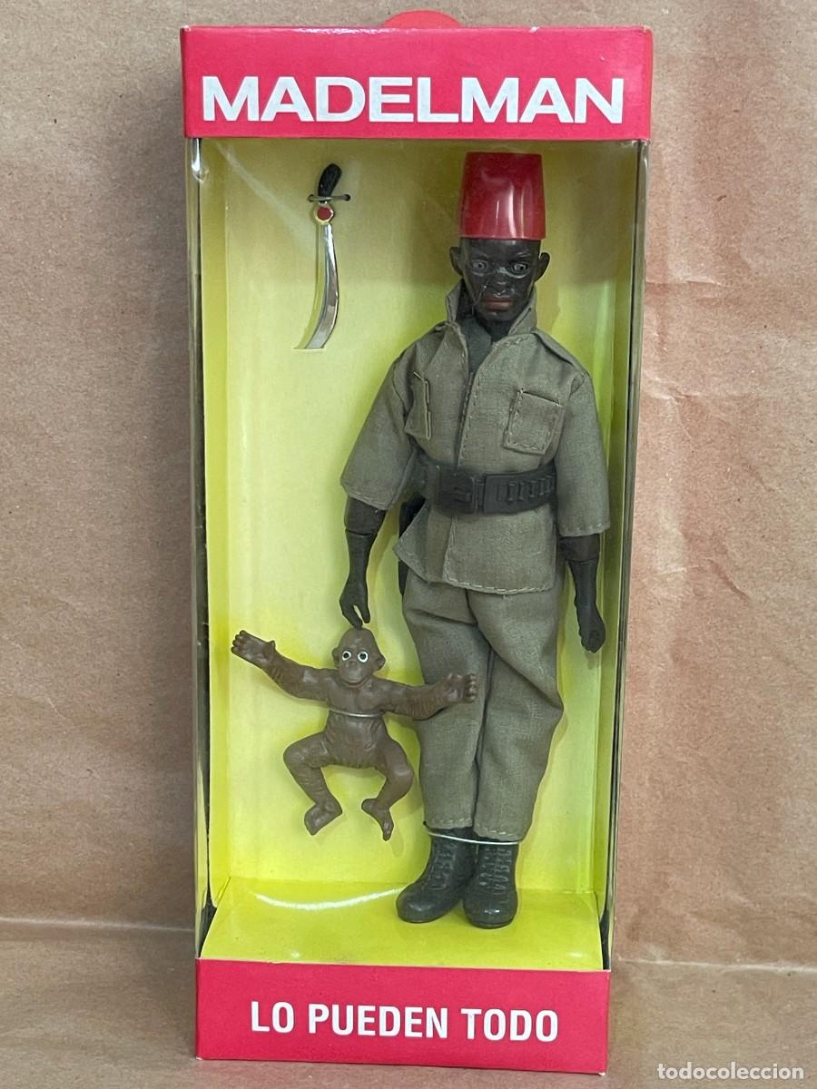 Madelman: N&ordm;11 Madelman Porteador negro Safari Altaya Serie Aventura escala 1:12 Kenya Africa Tanzania tarzan