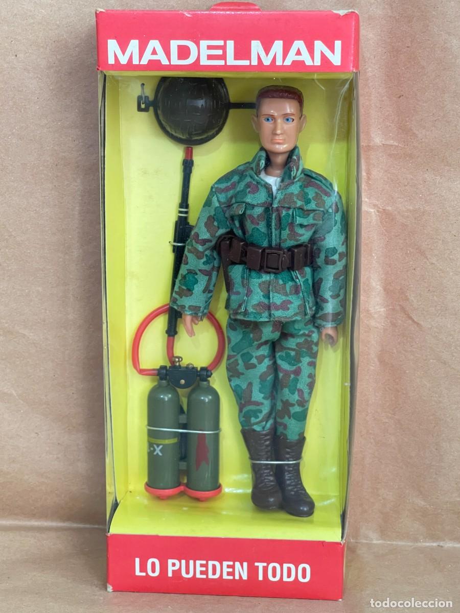 Madelman: N&ordm;16 Madelman Soldado Antitanque Altaya Serie Militar Guerra escala 1:12 tank soldier action figure