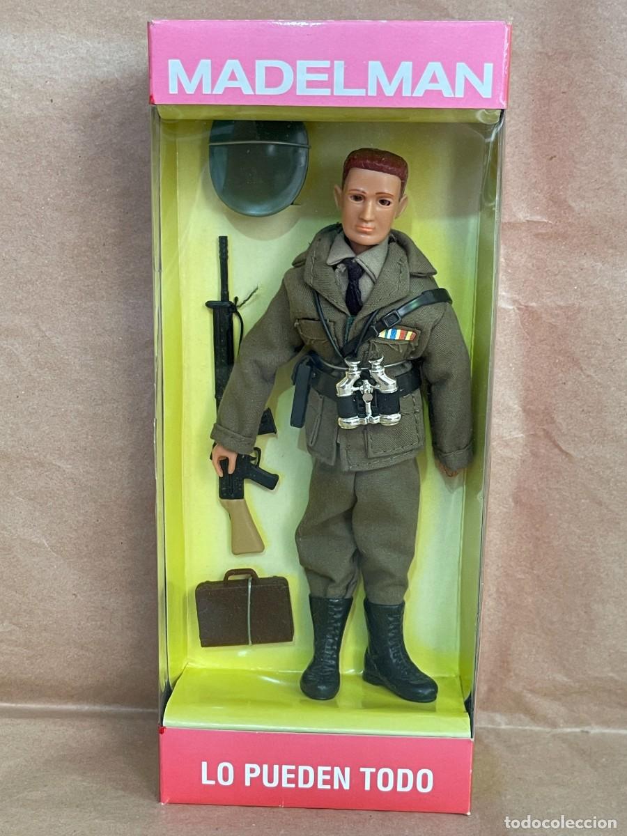 Madelman: N&ordm;21 Madelman Oficial Alto Mando Altaya Serie Militar Guerra escala 1:12 capit&aacute;n war action figure