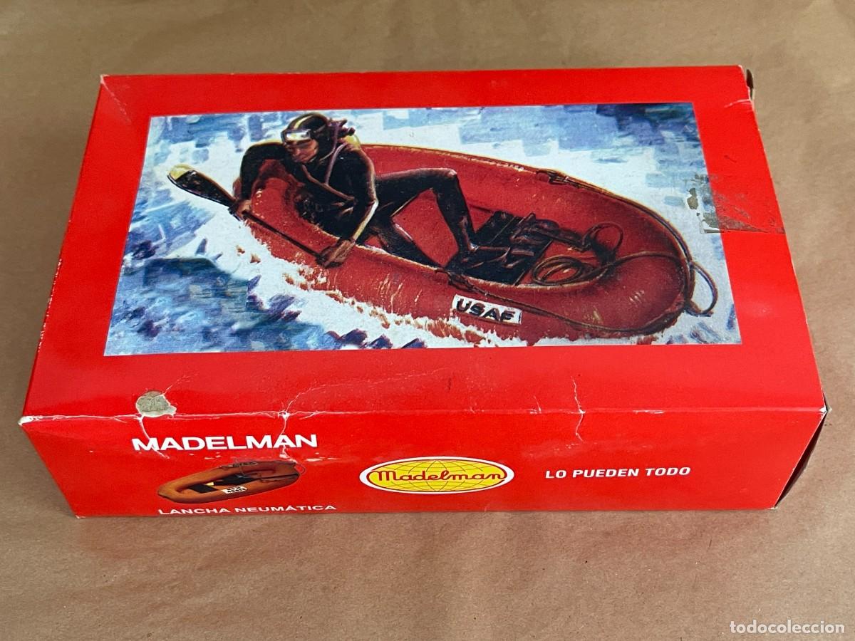 Madelman: N&ordm;30 Madelman Lancha Neum&aacute;tica Altaya Serie Militar Guerra 1:12 hombre rana submarinista zodiac dive
