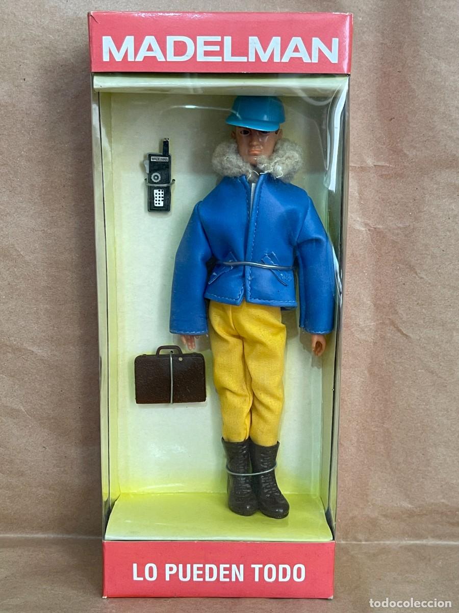 Madelman: N&ordm;32 Madelman Piloto de Helic&oacute;ptero Altaya Serie Civil Militar 1:12 coper pilot action figure