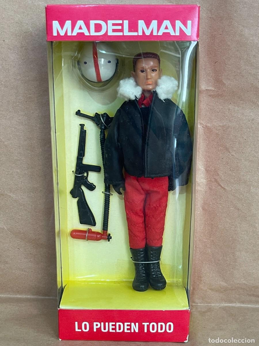 Madelman: N&ordm;36 Madelman Piloto de Aviaci&oacute;n Altaya Serie Militar Guerra escala 1:12 soldado avi&oacute;n caza thompson