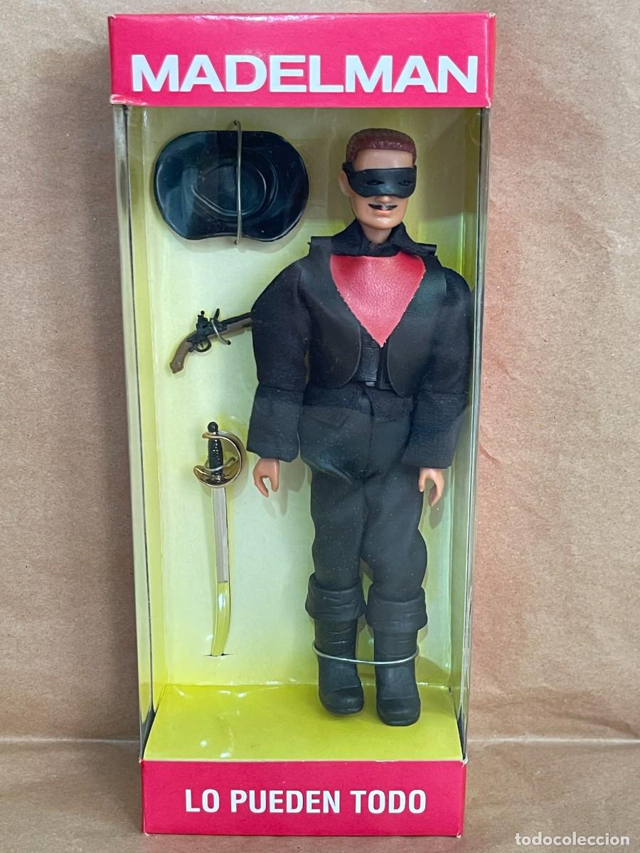 Madelman: N&ordm;39 Madelman El Enmascarado El Zorro Altaya Serie Oeste escala 1:12 cowboys indios vaqueros farwest