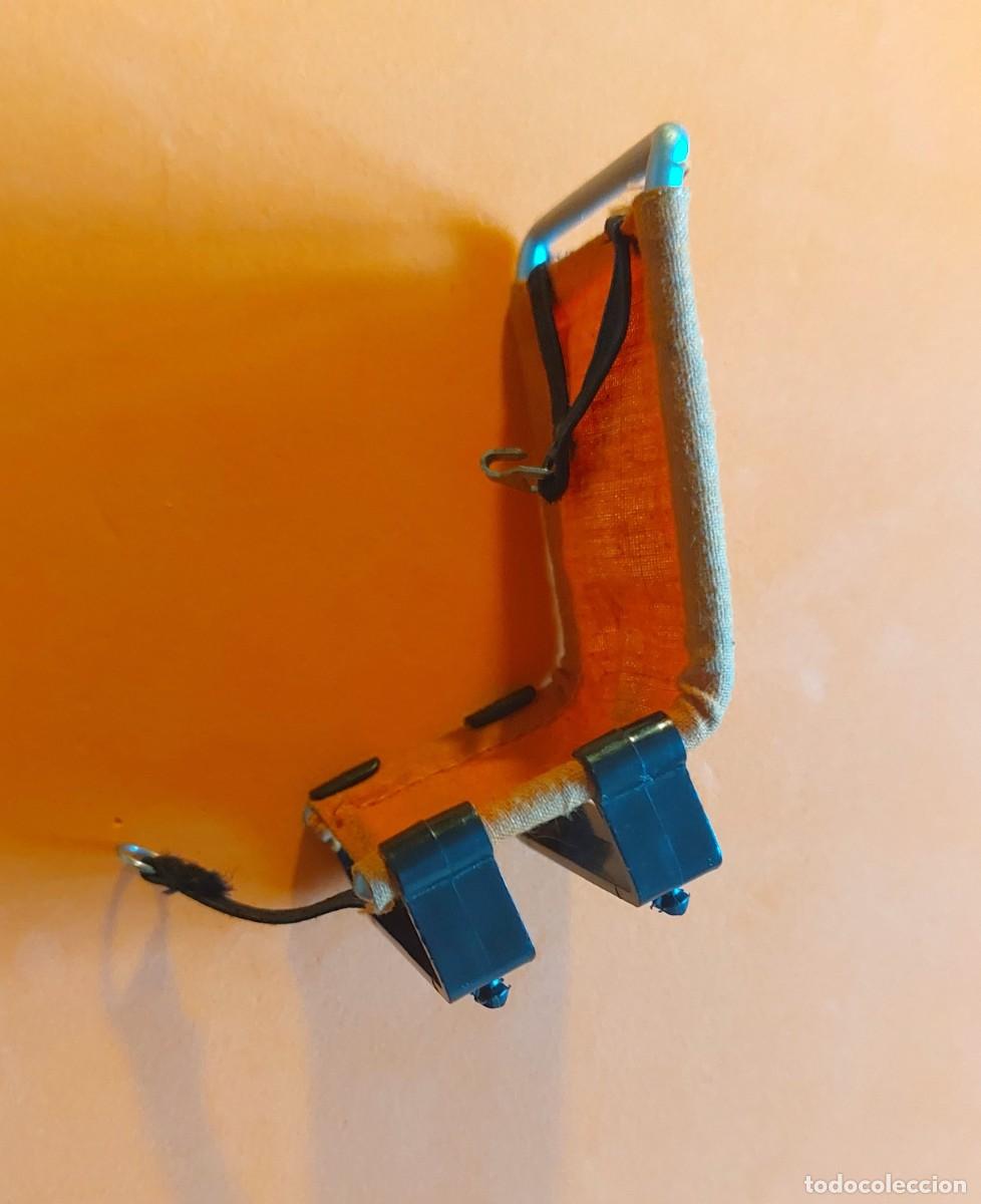 Madelman: madelman sill&oacute;n naranja Helic&oacute;ptero Militar!