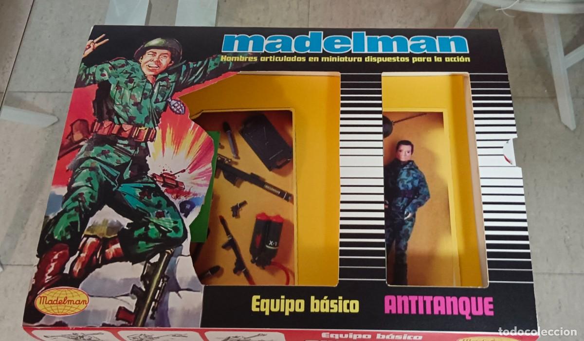 Madelman: Madelman. R&eacute;plica caja Eq. B&aacute;s. Antitanque (2&ordf;G)