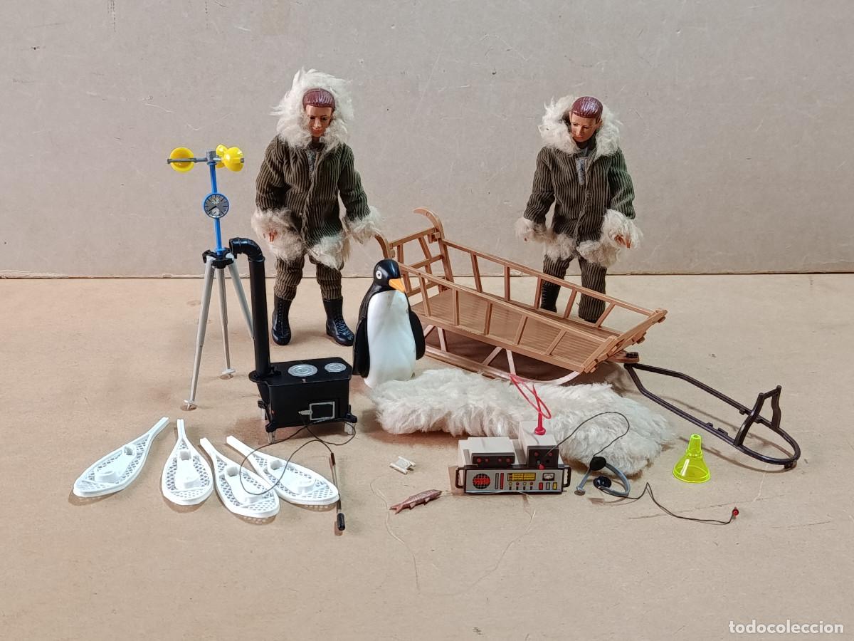 Madelman: 2 MADELMAN ESTACI&Oacute;N POLAR CON ACCESORIOS - 1&ordf; GENERACI&Oacute;N