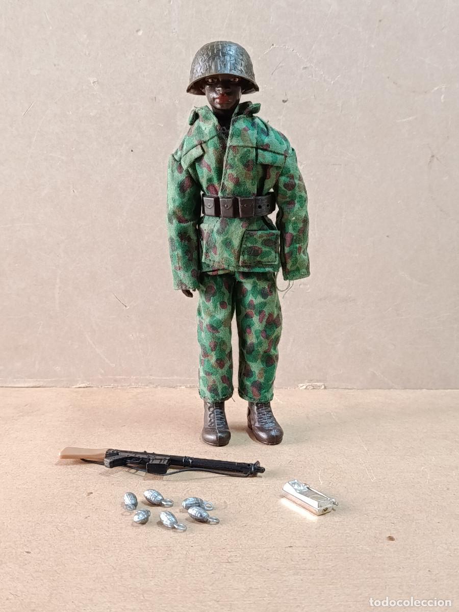 Madelman: MADELMAN EJ&Eacute;RCITO DE TIERRA COMANDO CON ACCESORIOS - 1&ordf; GENERACI&Oacute;N - Foto 1