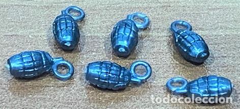 Madelman: MADELMAN ORIGINAL. LOTE DE 6 GRANADAS DE MANO.