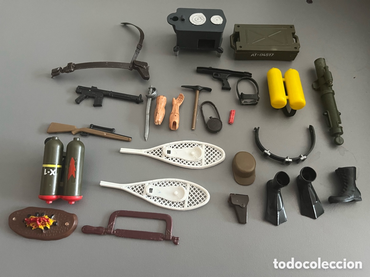 Madelman: Lote de Accesorios Madelman para Completar