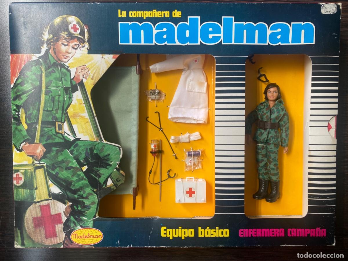 Madelman: Madelman enfermera de campa&ntilde;a en caja