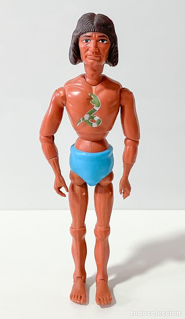 Madelman: MADELMAN GUERRERO INDIO PIEL ROJA, 2&ordf; GENERACI&Oacute;N, ORIGINAL A&Ntilde;OS 70-80