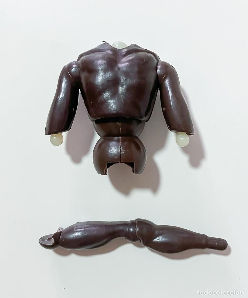 Madelman: MADELMAN TORSO DE RAZA NEGRA, 1&ordf; GENERACI&Oacute;N, ORIGINAL A&Ntilde;OS 70-80
