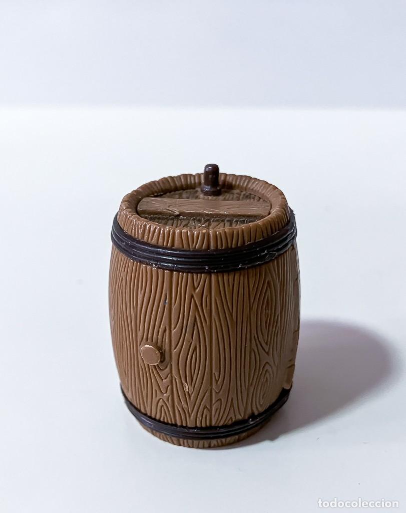 Madelman: BARRIL DE RON PIRATA, ORIGINAL MADELMAN 2&ordf; GEN. A&Ntilde;OS 70-80